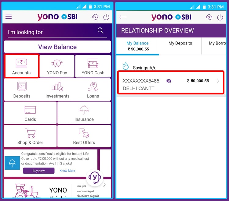How to Check SBI Account Balance at Yono