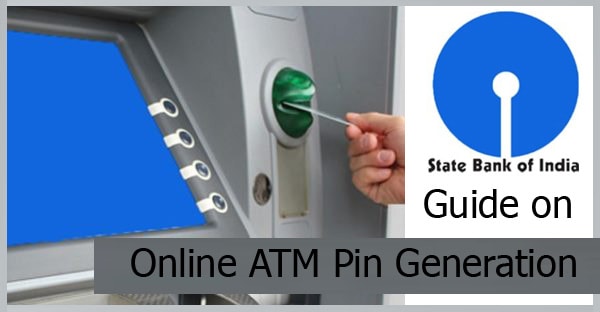 How to Generate ATM Pin for your SBI Bank Account