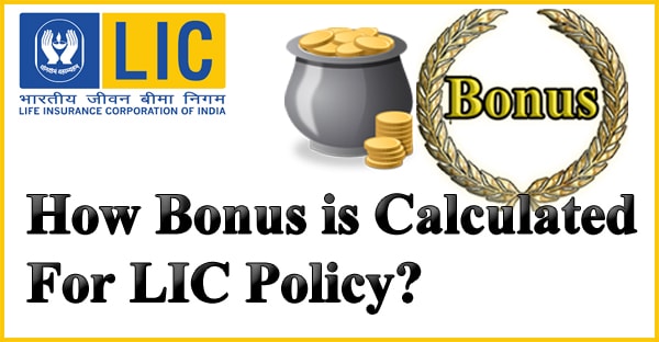How Bonus is Calculated For LIC Policy