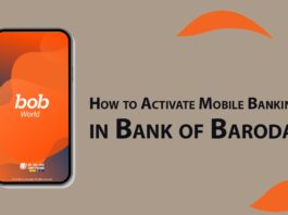 How to Activate Mobile Banking in Bank of Baroda Activation Process, etc.