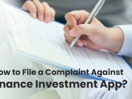 How to File a Complaint Against Finance Investment App