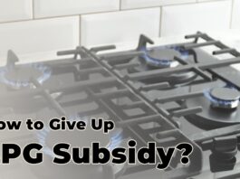 How to Give Up LPG Subsidy