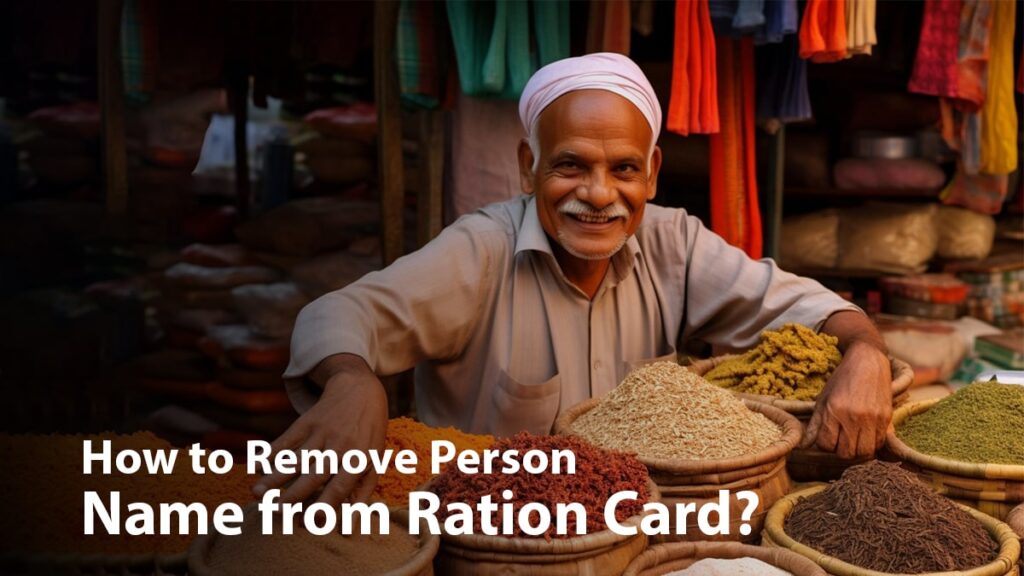 How to Remove Person Name from Ration Card