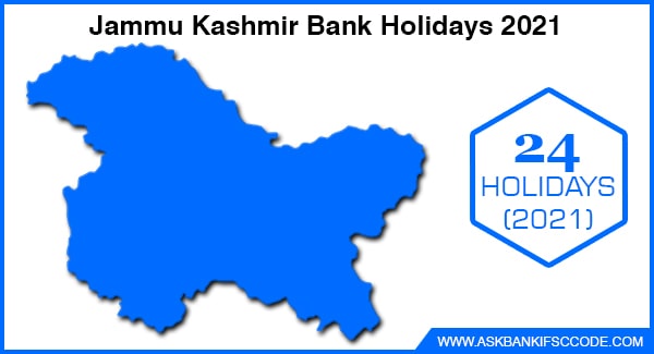 Jammu Kashmir Bank Holidays 21 2 Bank Holidays In November 21
