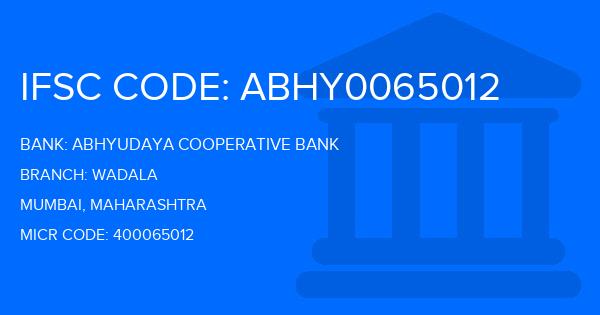 Abhyudaya Cooperative Bank Wadala Branch IFSC Code