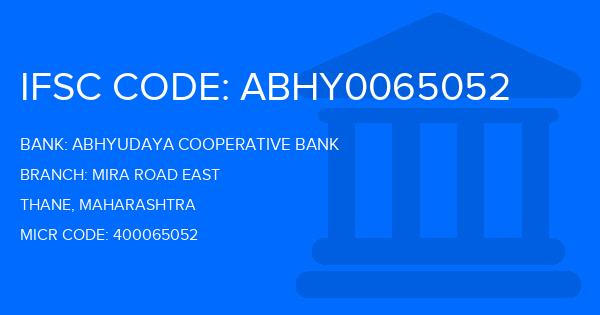 Abhyudaya Cooperative Bank Mira Road East Branch IFSC Code