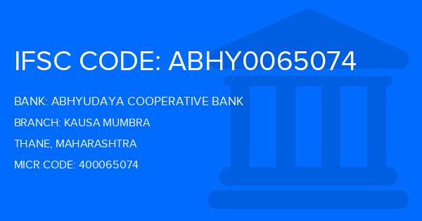 Abhyudaya Cooperative Bank Kausa Mumbra Branch IFSC Code