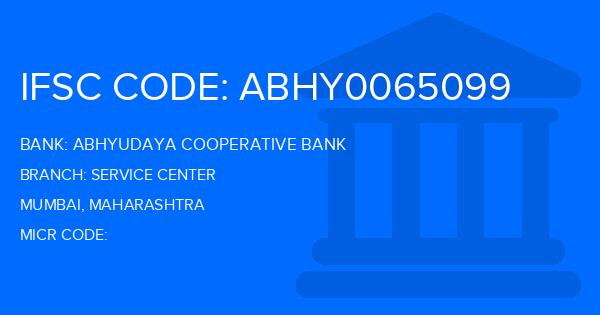 Abhyudaya Cooperative Bank Service Center Branch IFSC Code