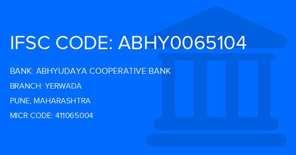 Abhyudaya Cooperative Bank Yerwada Branch IFSC Code
