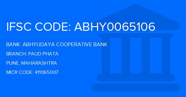Abhyudaya Cooperative Bank Paud Phata Branch IFSC Code
