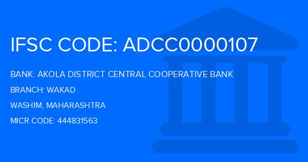 Akola District Central Cooperative Bank Wakad Branch IFSC Code