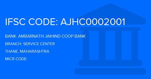 Ambarnath Jaihind Coop Bank Service Center Branch IFSC Code