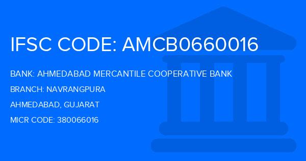 Ahmedabad Mercantile Cooperative Bank Navrangpura Branch IFSC Code