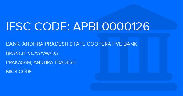 Andhra Pradesh State Cooperative Bank Vijayawada Branch IFSC Code