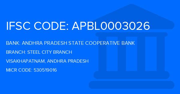 Andhra Pradesh State Cooperative Bank Steel City Branch