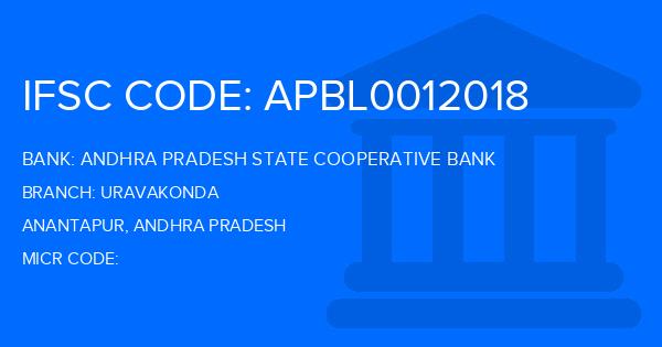Andhra Pradesh State Cooperative Bank Uravakonda Branch IFSC Code