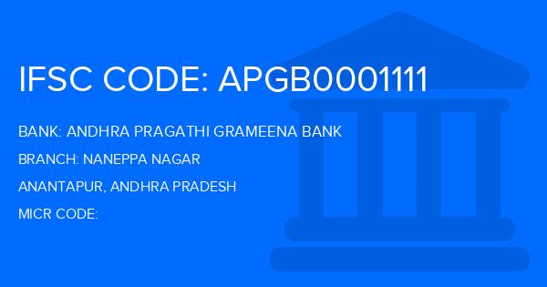 Andhra Pragathi Grameena Bank (APGB) Naneppa Nagar Branch IFSC Code