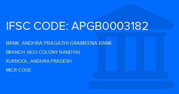 Andhra Pragathi Grameena Bank (APGB) Ngo Colony Nandyal Branch IFSC Code