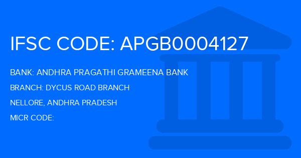 Andhra Pragathi Grameena Bank (APGB) Dycus Road Branch