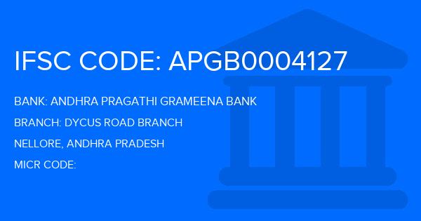 Andhra Pragathi Grameena Bank (APGB) Dycus Road Branch