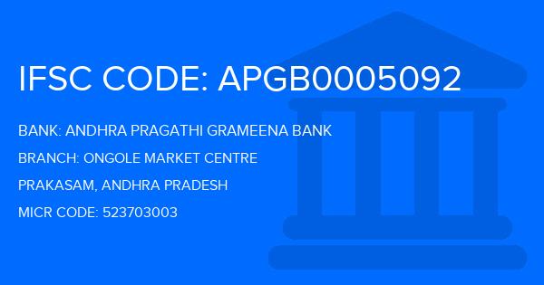 Andhra Pragathi Grameena Bank (APGB) Ongole Market Centre Branch IFSC Code