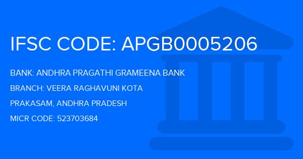 Andhra Pragathi Grameena Bank (APGB) Veera Raghavuni Kota Branch IFSC Code