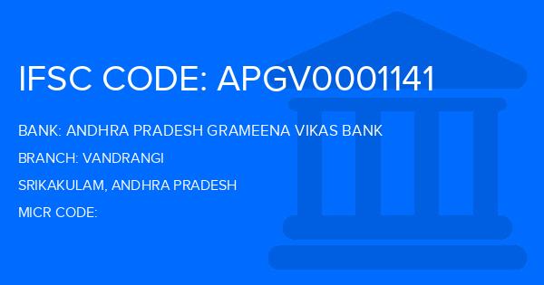 Andhra Pradesh Grameena Vikas Bank (APGVB) Vandrangi Branch IFSC Code