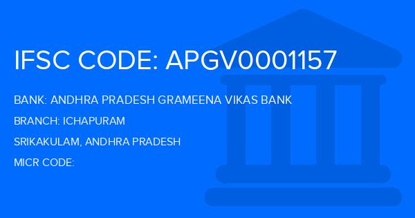 Andhra Pradesh Grameena Vikas Bank (APGVB) Ichapuram Branch IFSC Code