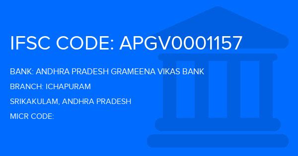 Andhra Pradesh Grameena Vikas Bank (APGVB) Ichapuram Branch IFSC Code