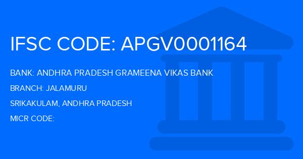 Andhra Pradesh Grameena Vikas Bank (APGVB) Jalamuru Branch IFSC Code