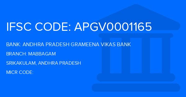 Andhra Pradesh Grameena Vikas Bank (APGVB) Mabbagam Branch IFSC Code