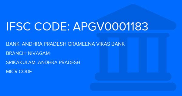 Andhra Pradesh Grameena Vikas Bank (APGVB) Nivagam Branch IFSC Code