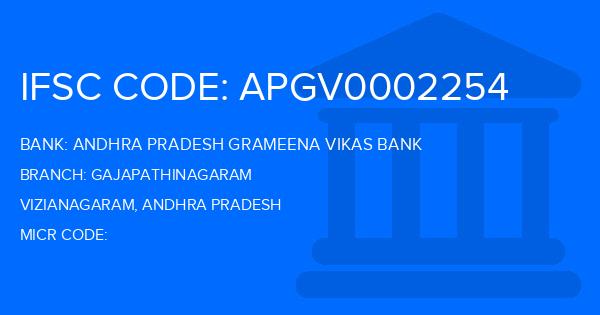 Andhra Pradesh Grameena Vikas Bank (APGVB) Gajapathinagaram Branch IFSC Code