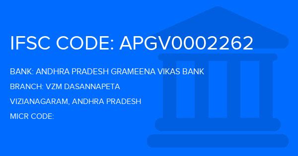 Andhra Pradesh Grameena Vikas Bank (APGVB) Vzm Dasannapeta Branch IFSC Code