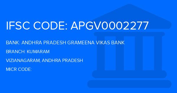 Andhra Pradesh Grameena Vikas Bank (APGVB) Kumaram Branch IFSC Code