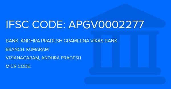 Andhra Pradesh Grameena Vikas Bank (APGVB) Kumaram Branch IFSC Code