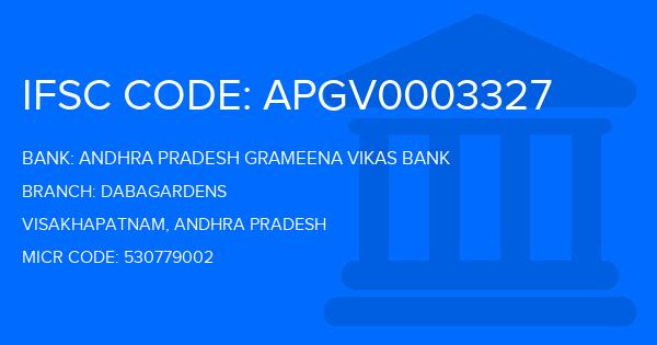 Andhra Pradesh Grameena Vikas Bank (APGVB) Dabagardens Branch IFSC Code