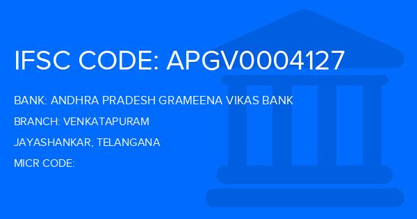 Andhra Pradesh Grameena Vikas Bank (APGVB) Venkatapuram Branch IFSC Code