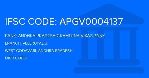 Andhra Pradesh Grameena Vikas Bank (APGVB) Velerupadu Branch IFSC Code
