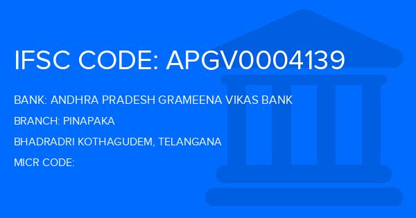Andhra Pradesh Grameena Vikas Bank (APGVB) Pinapaka Branch IFSC Code