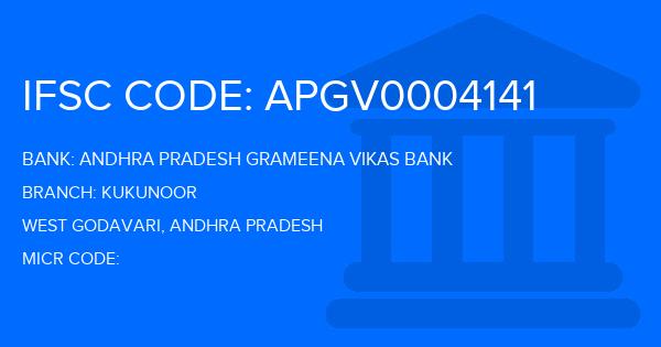 Andhra Pradesh Grameena Vikas Bank (APGVB) Kukunoor Branch IFSC Code