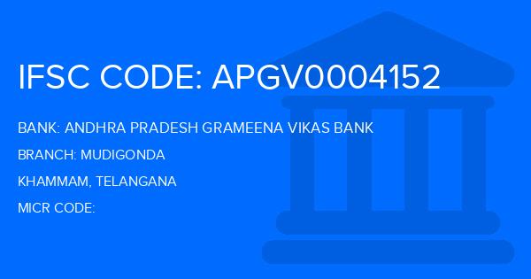 Andhra Pradesh Grameena Vikas Bank (APGVB) Mudigonda Branch IFSC Code