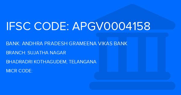 Andhra Pradesh Grameena Vikas Bank (APGVB) Sujatha Nagar Branch IFSC Code