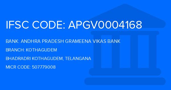 Andhra Pradesh Grameena Vikas Bank (APGVB) Kothagudem Branch IFSC Code