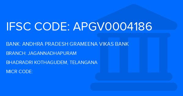 Andhra Pradesh Grameena Vikas Bank (APGVB) Jagannadhapuram Branch IFSC Code