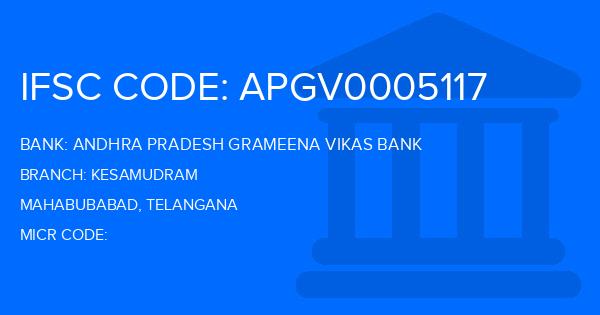 Andhra Pradesh Grameena Vikas Bank (APGVB) Kesamudram Branch IFSC Code