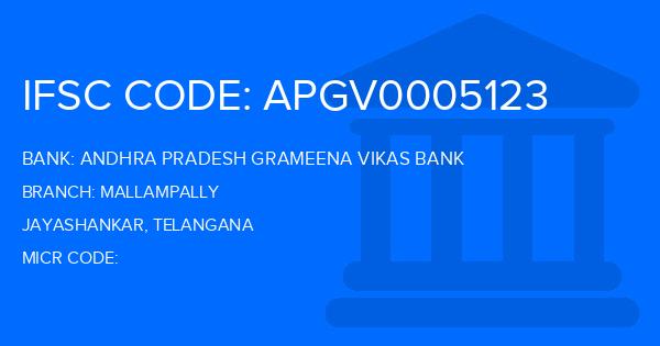Andhra Pradesh Grameena Vikas Bank (APGVB) Mallampally Branch IFSC Code