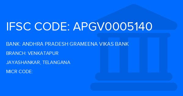 Andhra Pradesh Grameena Vikas Bank (APGVB) Venkatapur Branch IFSC Code