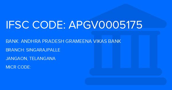 Andhra Pradesh Grameena Vikas Bank (APGVB) Singarajpalle Branch IFSC Code