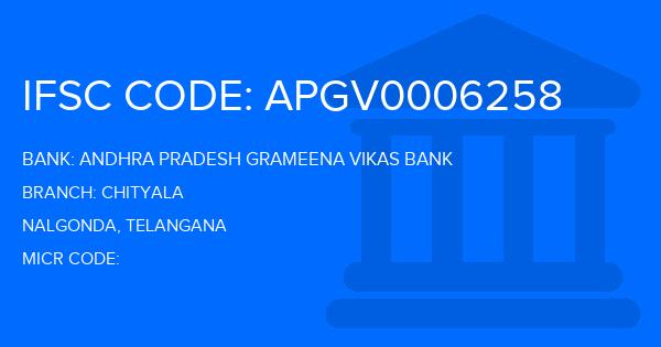 Andhra Pradesh Grameena Vikas Bank (APGVB) Chityala Branch IFSC Code